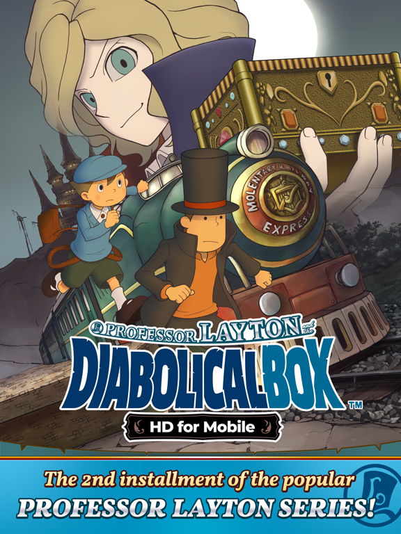 Layton: Diabolical Box in HD IPA Cracked for iOS Free Download