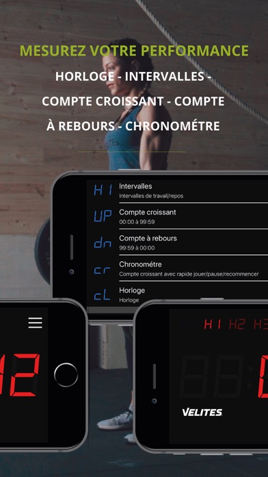 Télécharger Velites WOD Interval Timer pour iPhone / iPad sur l'App Store  (Forme et santé)