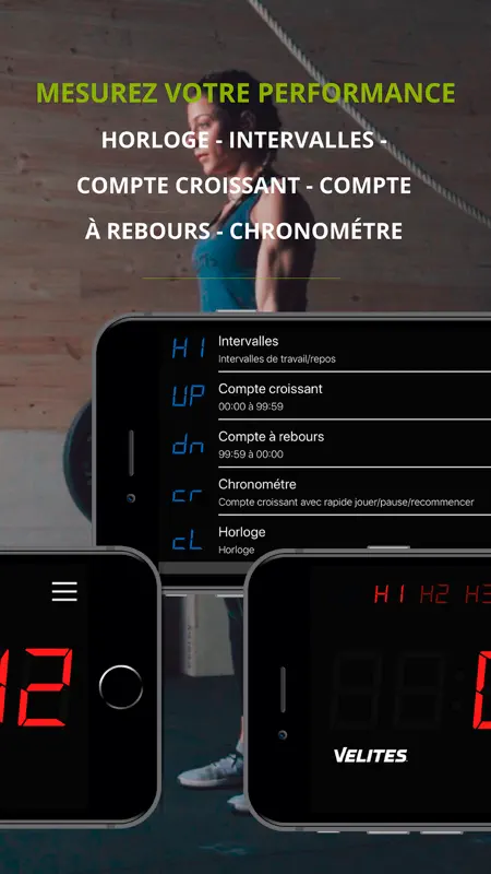 Velites WOD Interval Timer screenshot 3 of 4