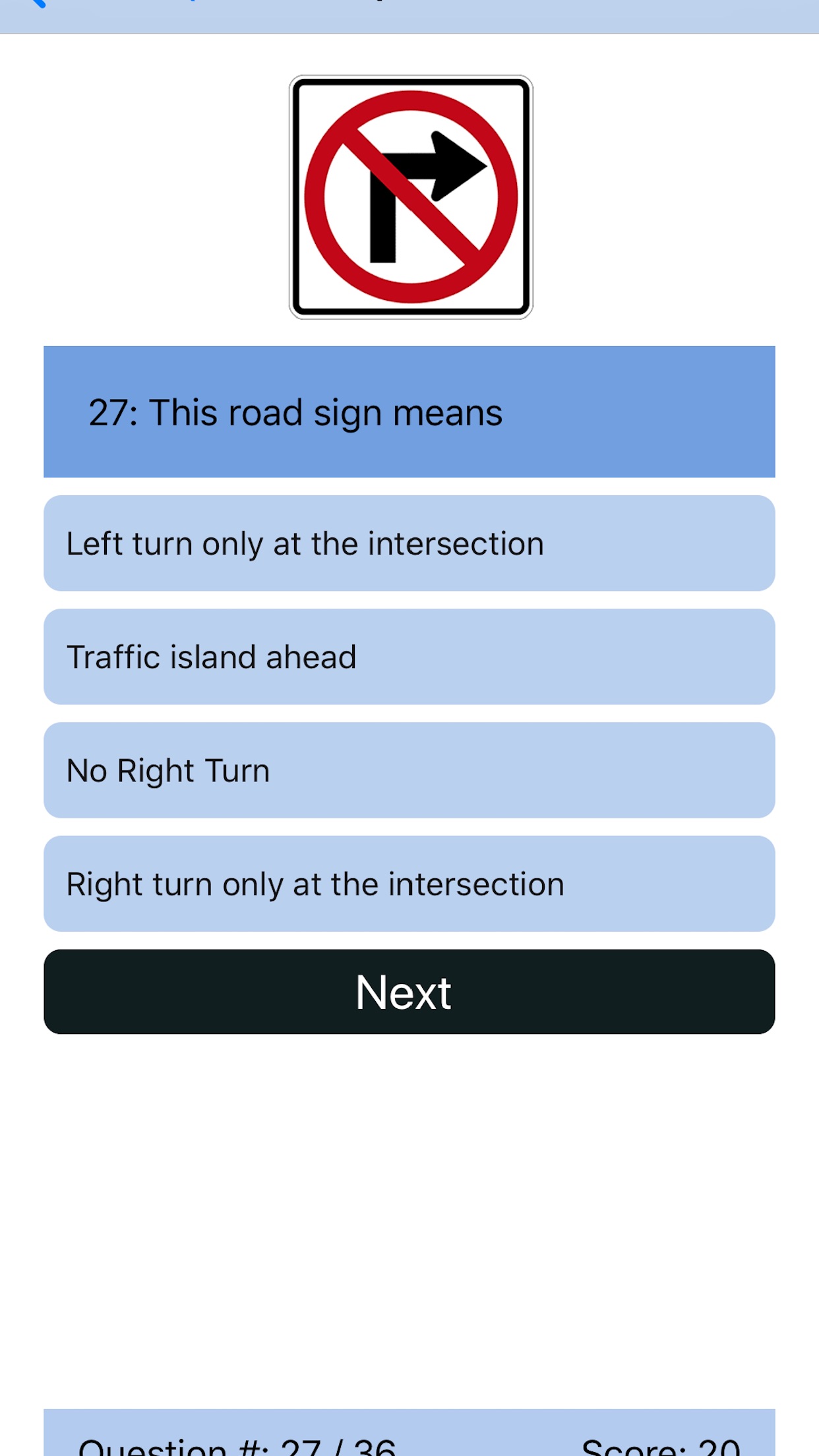 Screenshot 8 of DMV QUIZ U.S