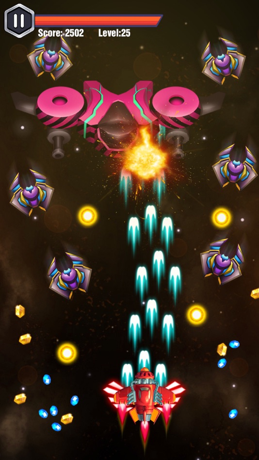 #1. Galaxy Shooter - Space Attack (iOS) 由: Quang Bui