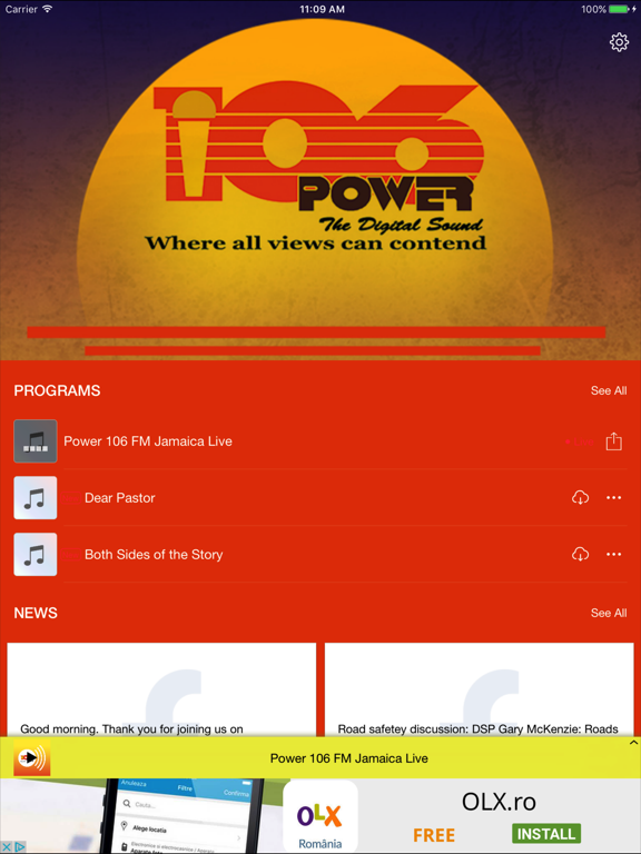 Screenshot #4 pour Power 106 FM Jamaica