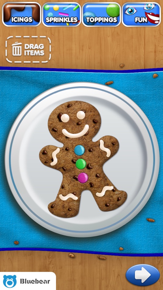 #2. Cookie Maker! by Bluebear (iOS) 由: Bluebear Technologies Ltd.