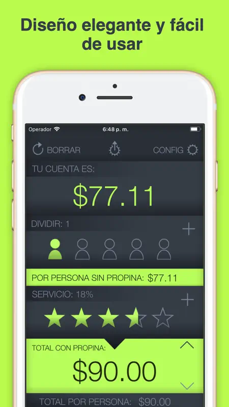 Tap Tip: Calculadora Propina screenshot 7 of 7