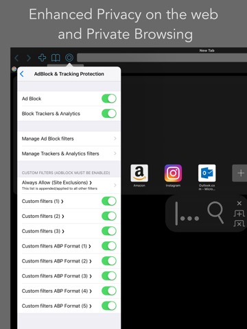 Perfect Browser: Ad Blockerのおすすめ画像3