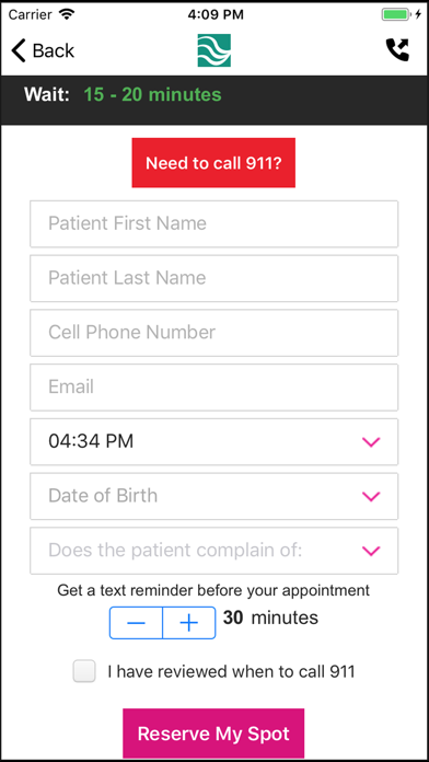 Southcoast Health Screenshot