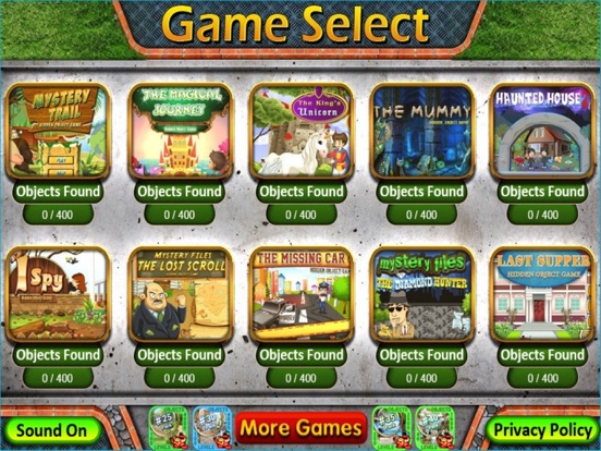 Screenshot #4 pour Pack 50 -10 in 1 Hidden Object