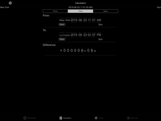 Ops Clock iPad screenshot 4 - Utilities app
