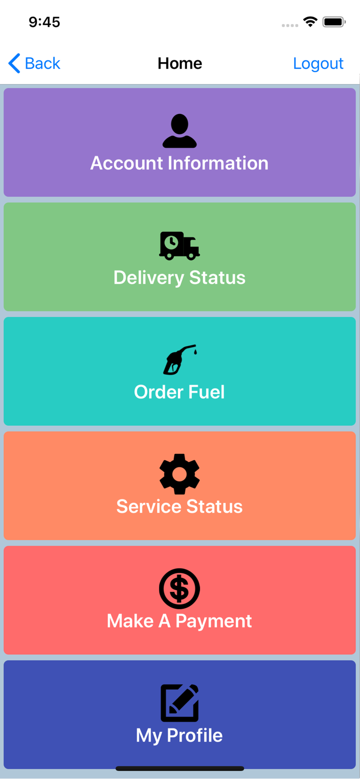 Frank Lamparelli Fuels screenshot 1