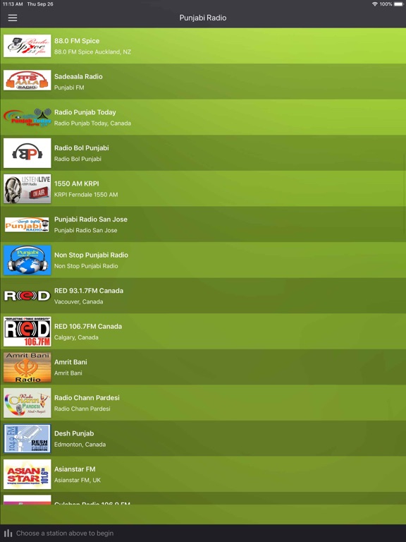 Screenshot #5 pour Punjabi Radio - Punjabi Songs