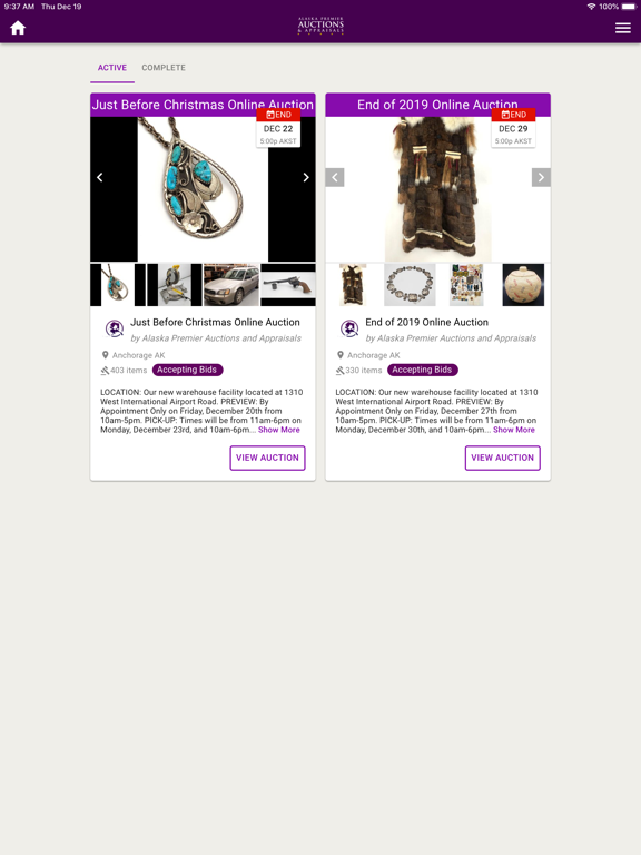 Screenshot #6 pour Alaska Premier Auctions