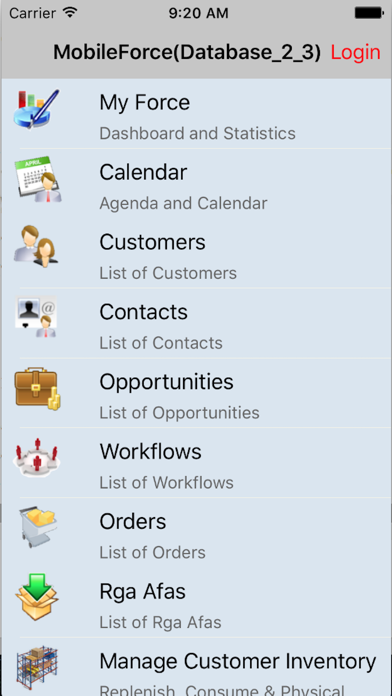 How to cancel & delete Amtech's MobileForce Sales from iphone & ipad 1