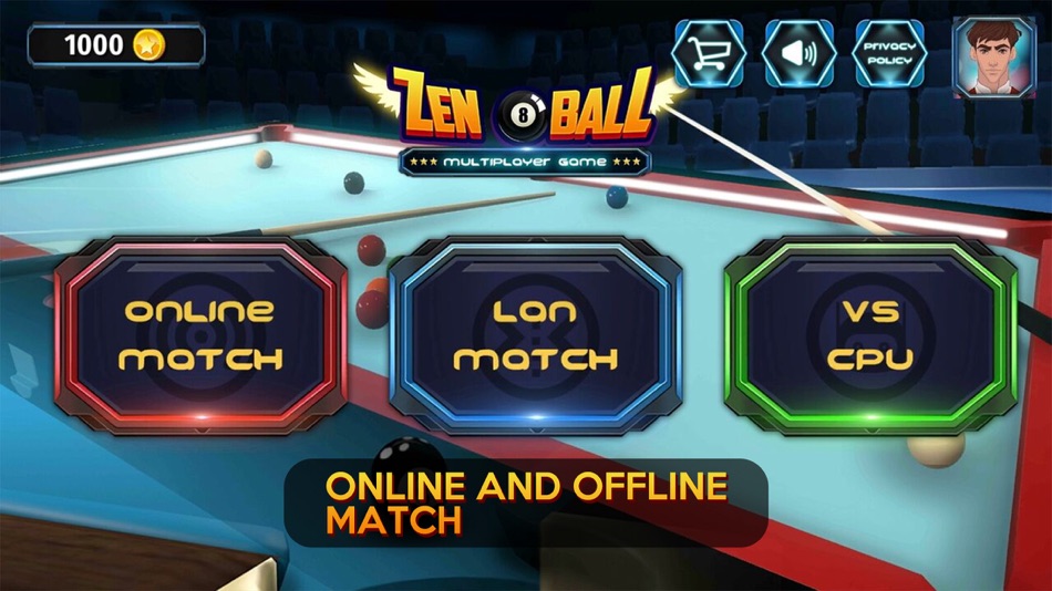 Zen 8 Ball Billiards - 1.40 - (iOS)