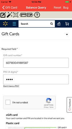Gift Card Balance (GCB) screenshot 5