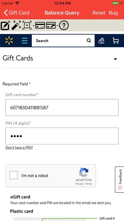 Gift Card Balance (GCB) screenshot-4
