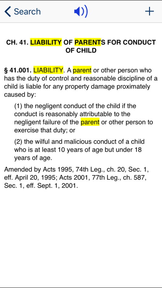 #3. TX Family Code 2024 (iOS) Podle: PDA Wizard