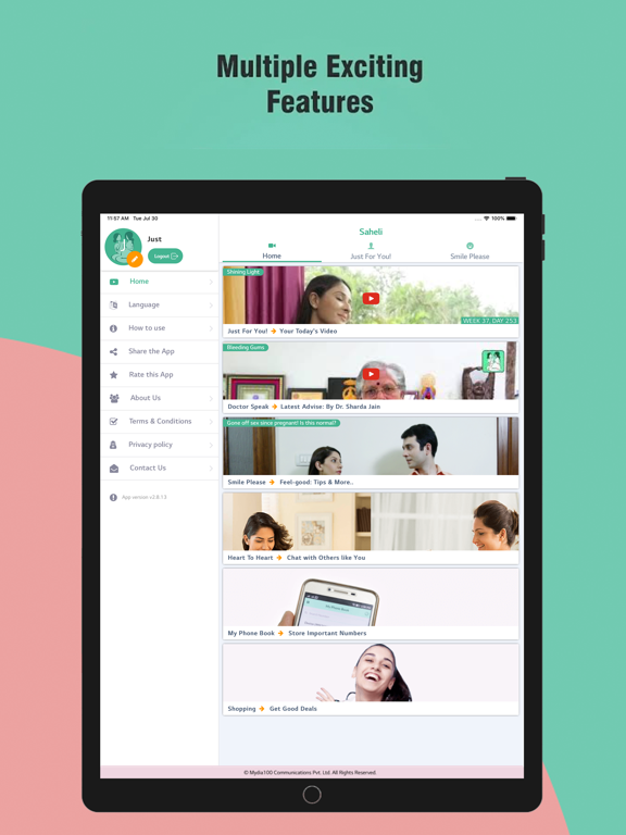 Screenshot #6 pour Saheli (Pregnancy Care App)