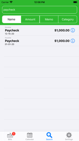 myBill$ Lite screenshot