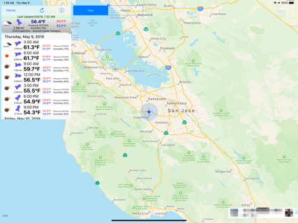 Weather on Map screenshot 3