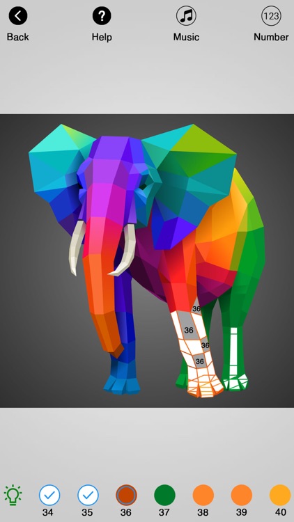 Poly Paint By Number screenshot-3