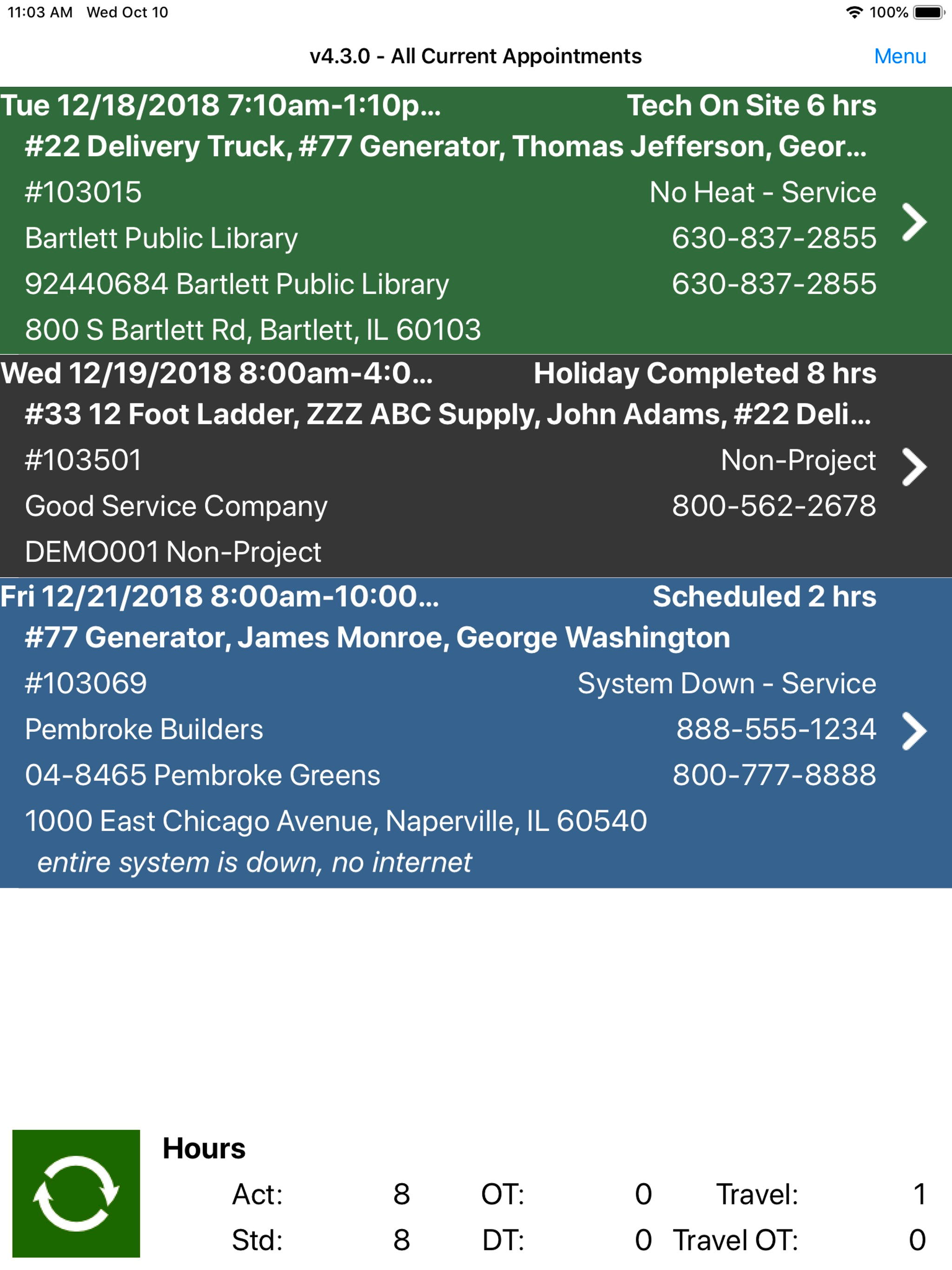 Job Cost Inc Field App