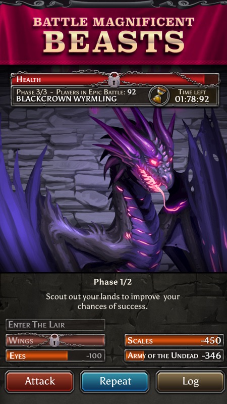 Kingdoms at War: Hardcore PVP screenshot 1