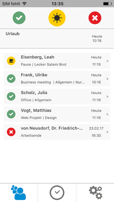 W4 - Tracker iPhone screenshot 2 - Productivity app