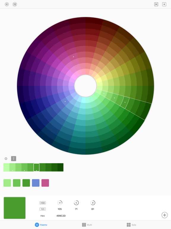 Screenshot #1 for KeepColors - Color Palette
