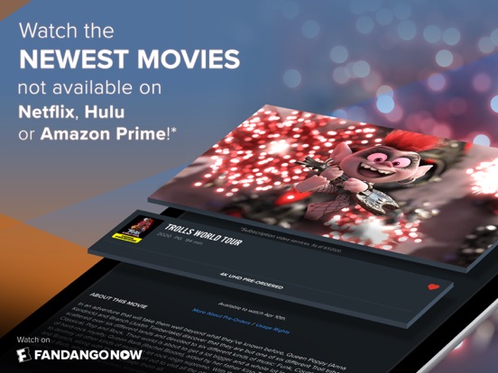 FandangoNOW - Movies + TV - anytime, anywhere screenshot