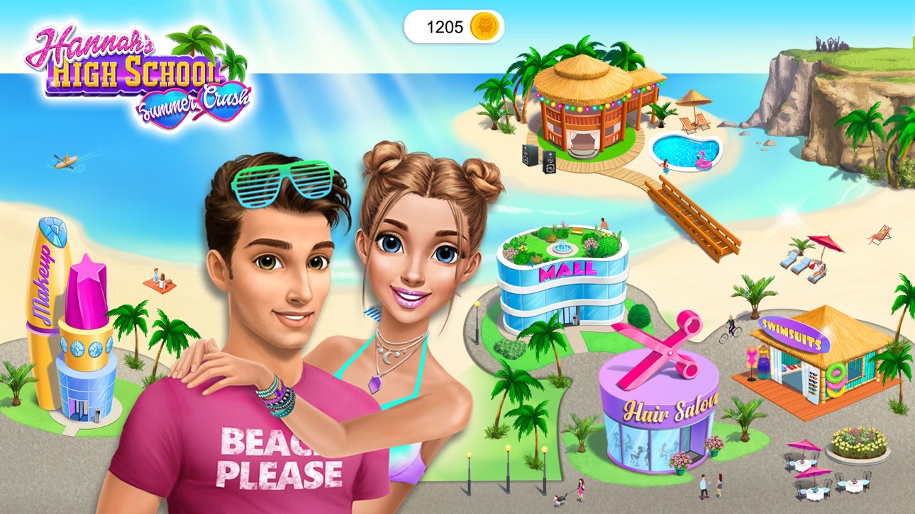 Screenshot 1 of Hannah's Summer Crush