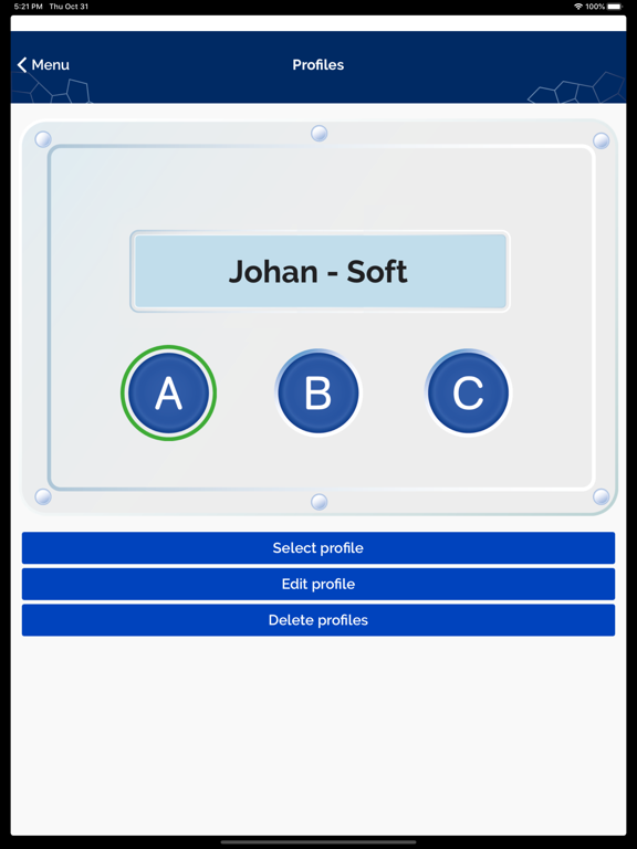 Screenshot #6 pour Bioservo Carbonhand App