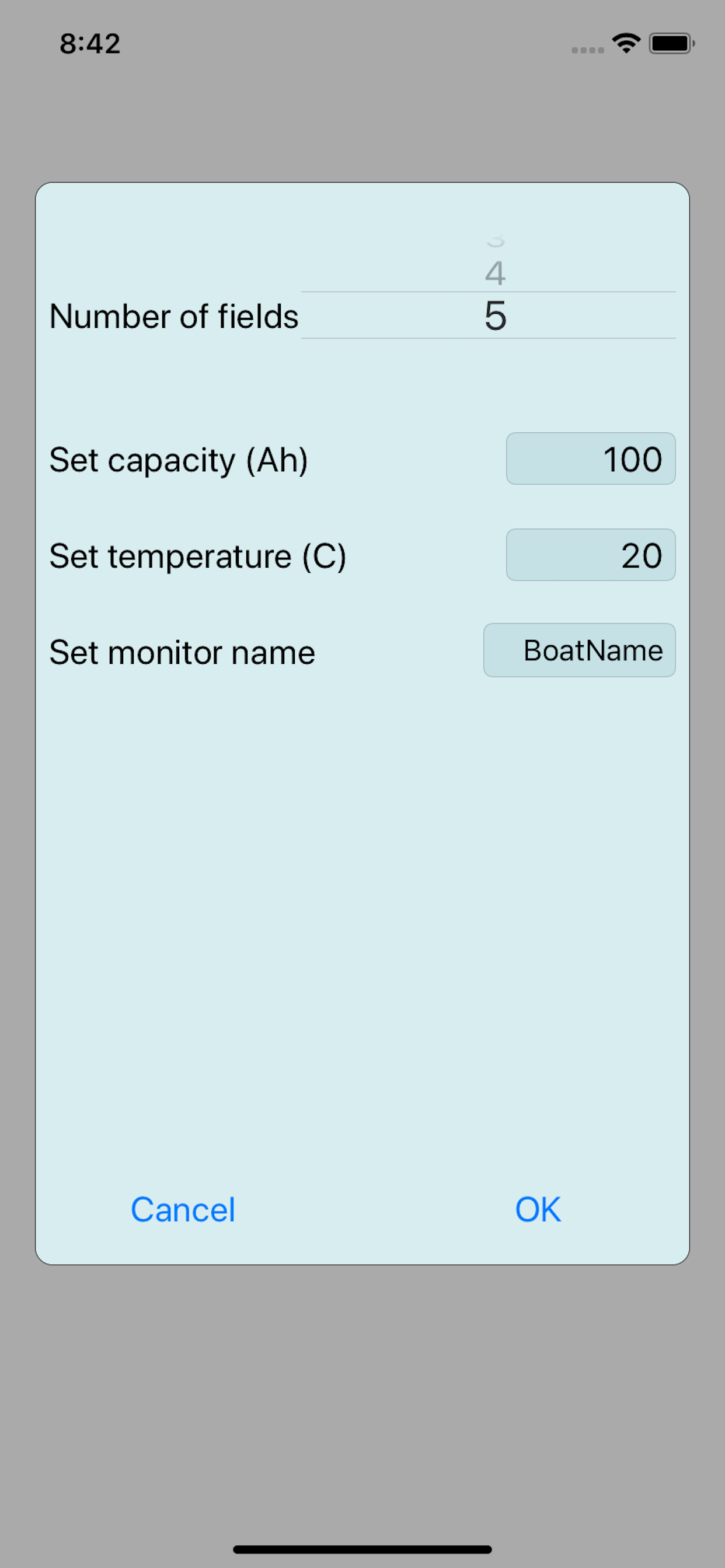 NASA Battery Viewer screenshot 2