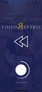 Reverse Video Movie Maker screenshot #1 for iPhone