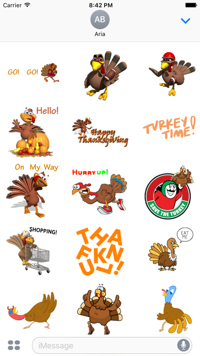 Screenshot #2 pour Animated Thanksgiving Day Gif
