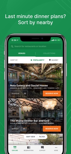 Eat App: Restaurant Bookings screenshot 8