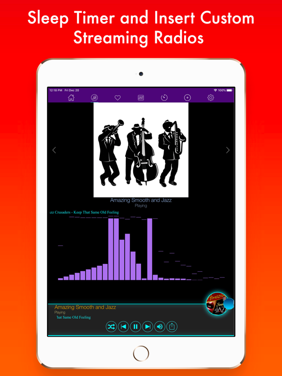 Jazz and Blues! iPad screenshot 6 - Music app