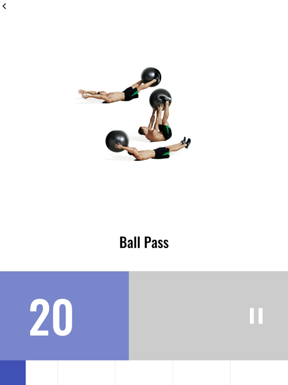 Stability Ball Workout iPad screenshot