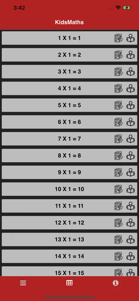 Kids Maths Learn Quiz Game