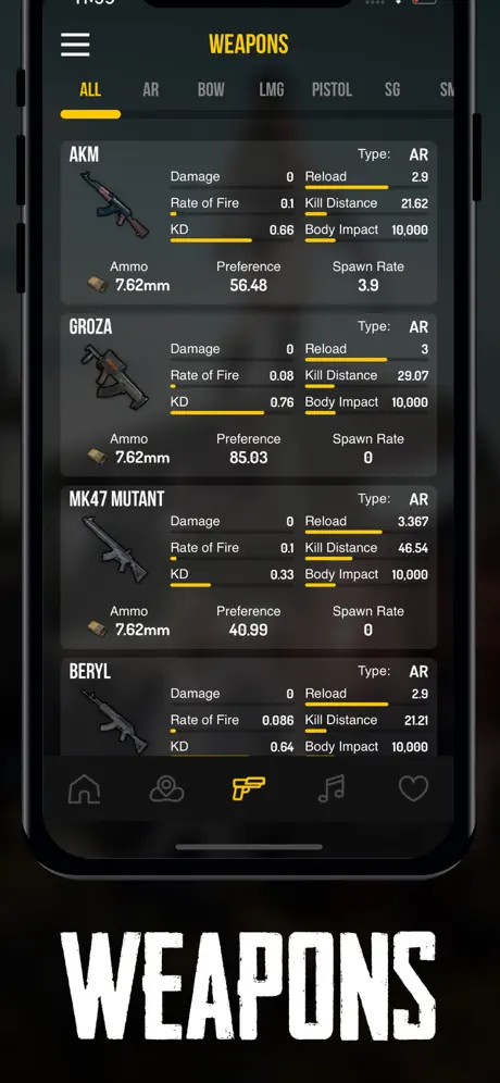 Map, Stickers & Stats for PUBG