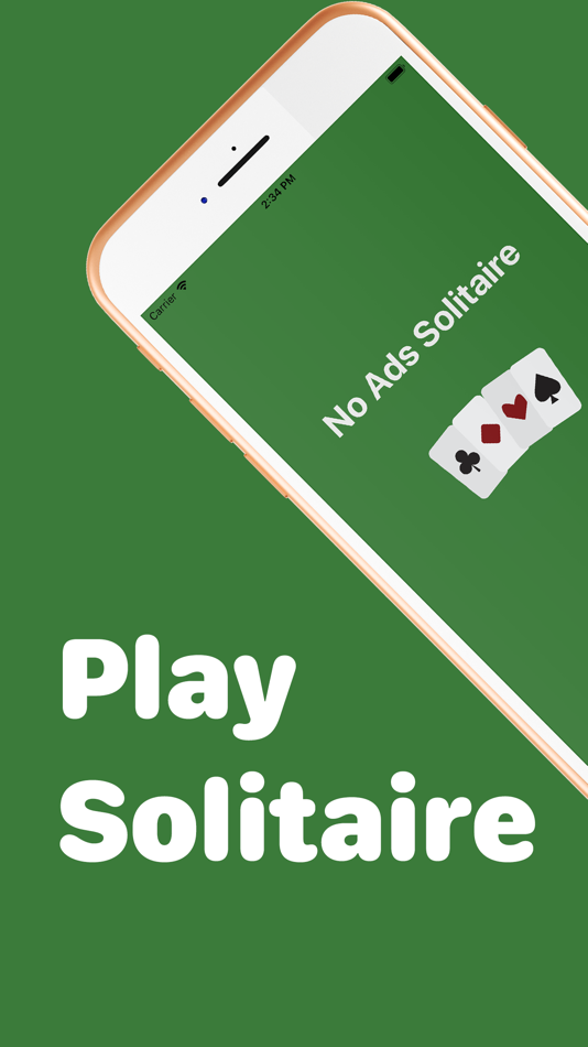 #1. No Ads Solitaire (iOS) Por: Drew Schweinfurth