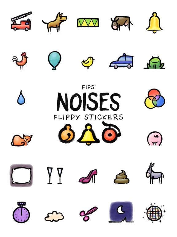 Screenshot #4 pour Fips’ Noises Stickers
