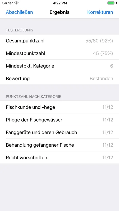 Fischereiprüfung Brandenburg screenshot 4 of 7