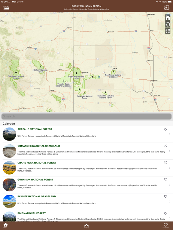 Screenshot #5 pour Rocky Mtn National Forests