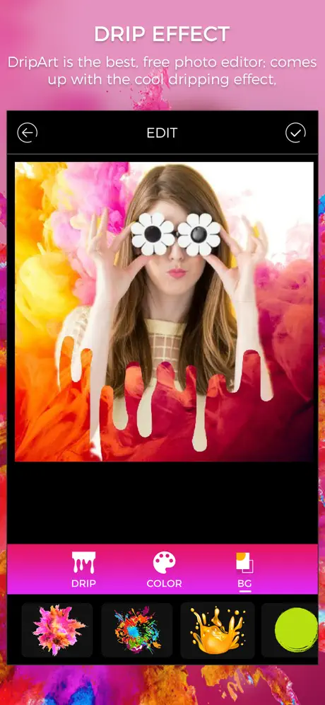 Drip Effect Photo Editor
