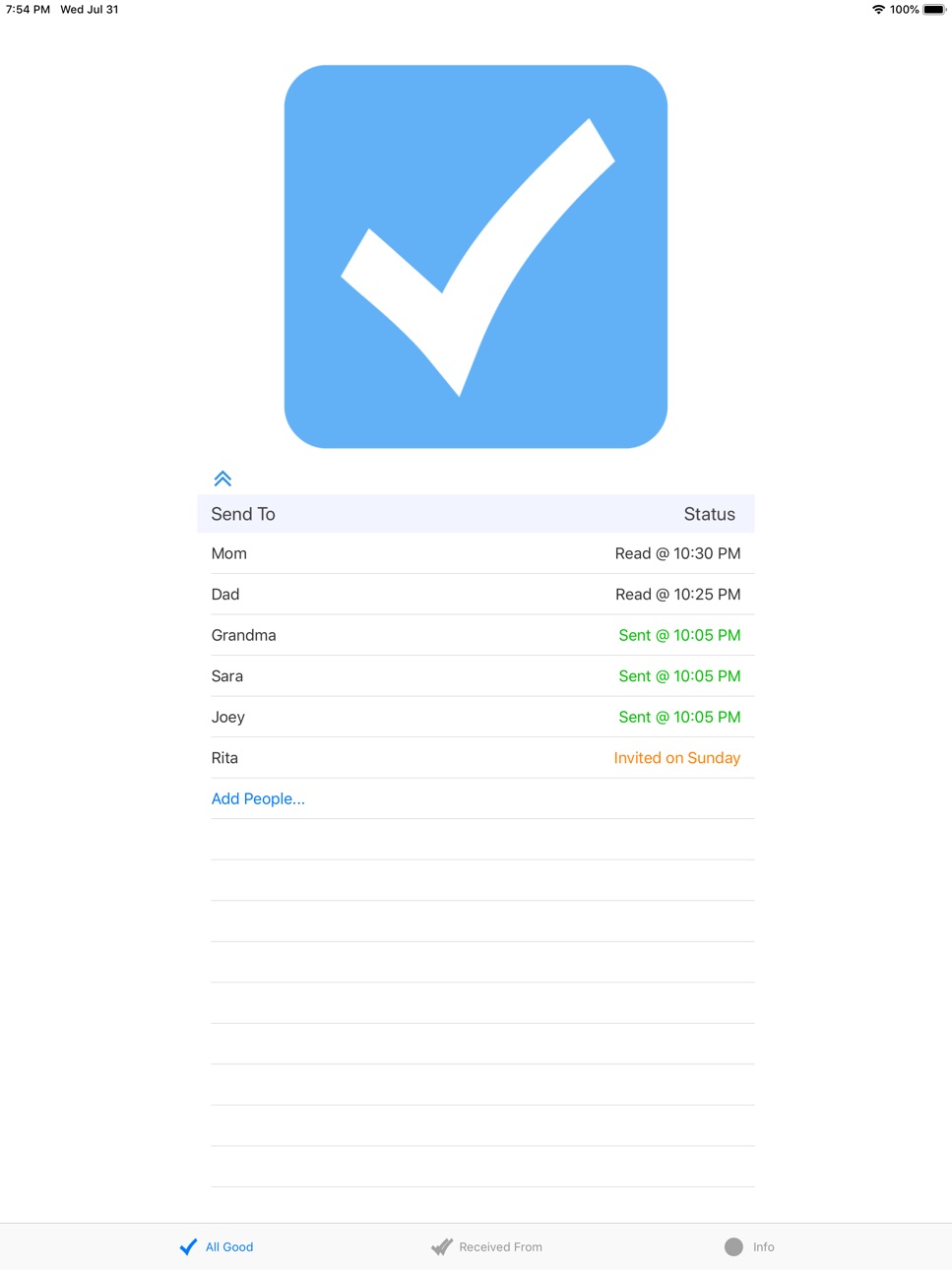 iPad screenshot