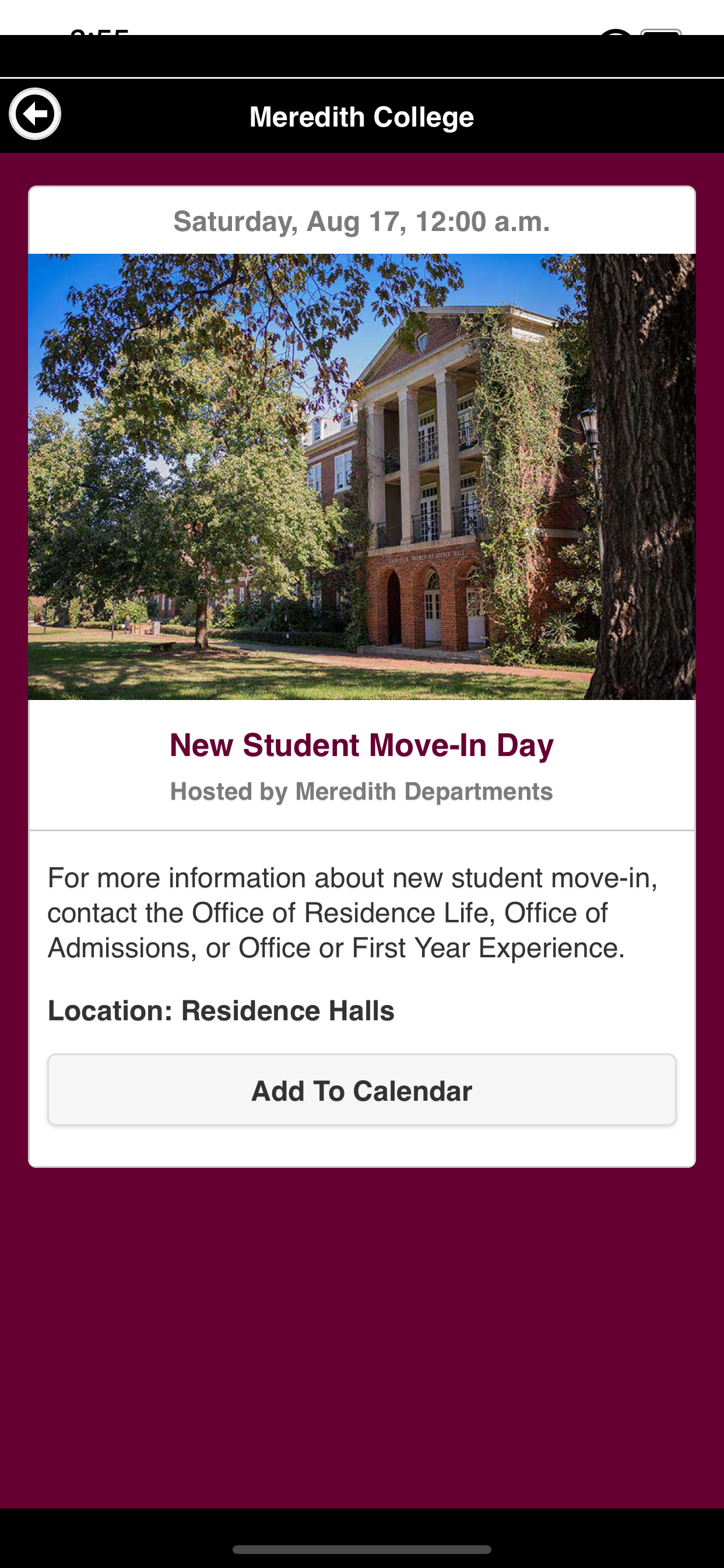 MC Connect at Meredith College