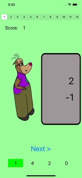 Game screenshot Subtraction Drills Flashcards apk
