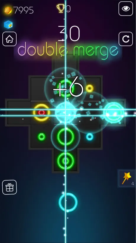 Merge Rings Neon