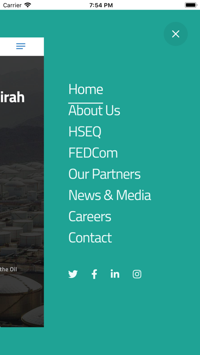 Fujairah Oil Industry Zone App screenshot 2