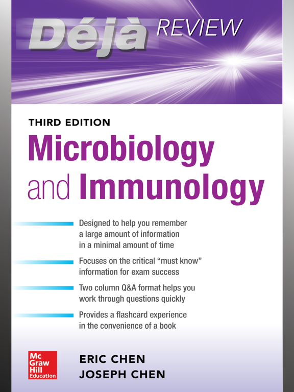 Screenshot #4 pour Deja Review Microbio/Immun. 3E